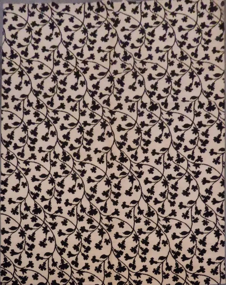 One Of The Kind Indian Modern Design Rug 11'10" X 9'10"